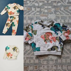 2-4Y Cos Kids Fish Print Sweatshirt